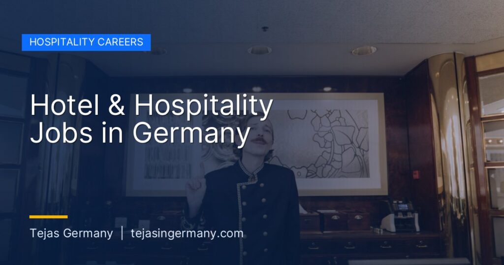 Hotel receptionist working at a front desk