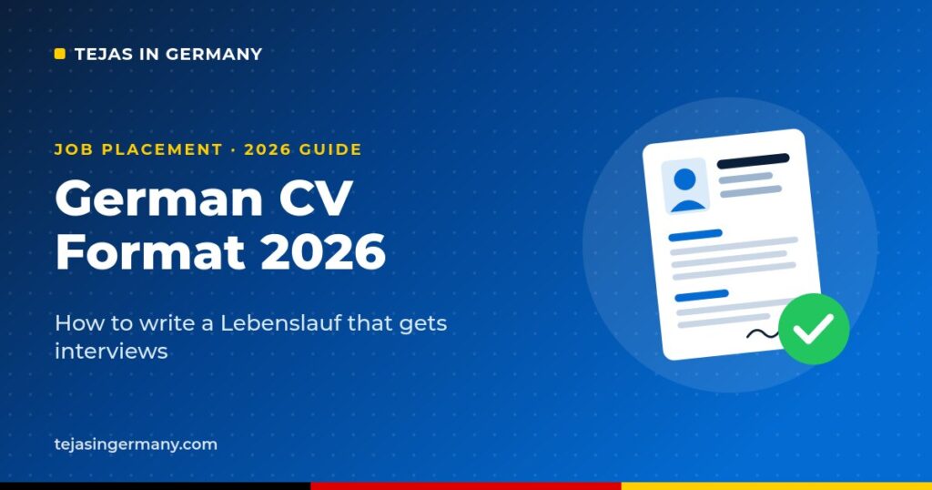 German CV Format 2026 - How to Write a Lebenslauf That Gets Interviews